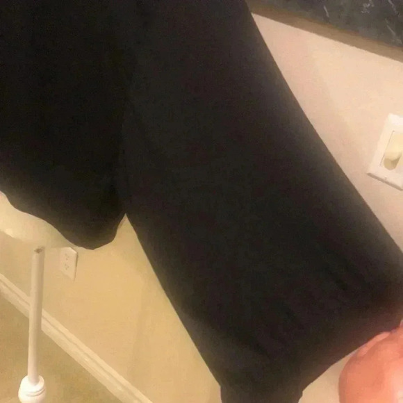 NWT T Tahari Button Front Cropped Oversized Top with Wide Sleeves-M - Picture 5 of 8